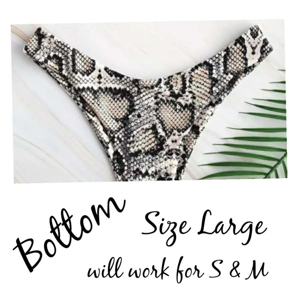 Snake Print Bikini - Picture 4 of 11
